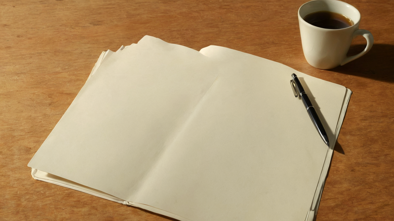 Final scholarship packet still life